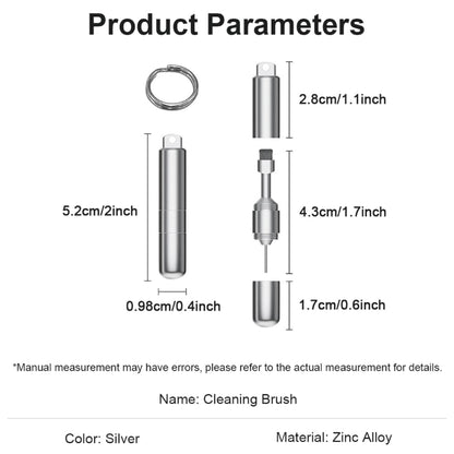 HomeCleanGoods™ MicroClean 2-in-1 SIM Ejector Brush Tool