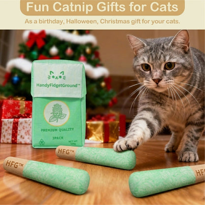 HomeCleanGoods™ MintMeow Catnip Chewing Toy Pack