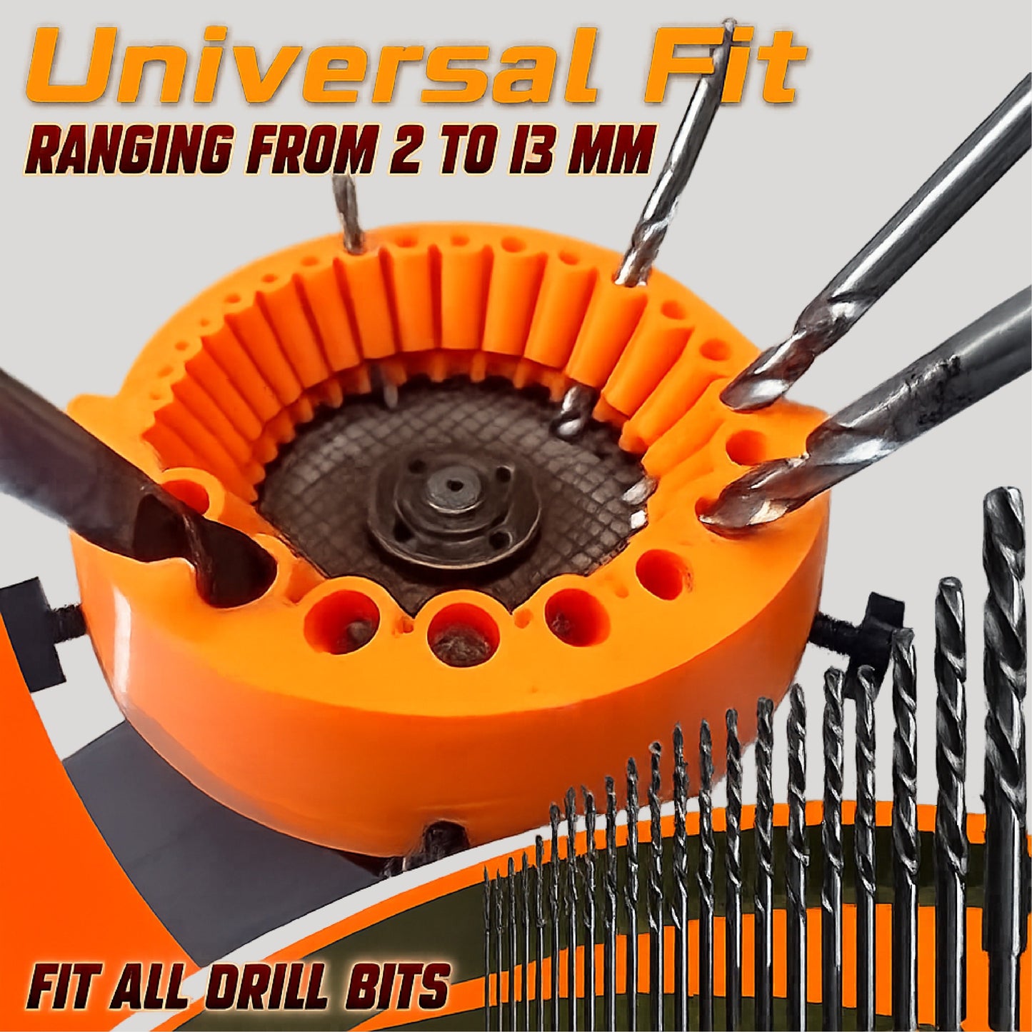 HomeCleanGoods™ Multipurpose Angle Grinding Drill Bit Sharpener