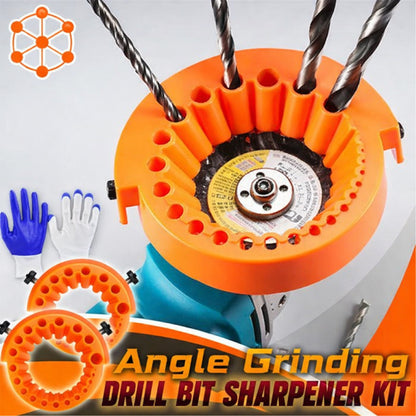 HomeCleanGoods™ Multipurpose Angle Grinding Drill Bit Sharpener