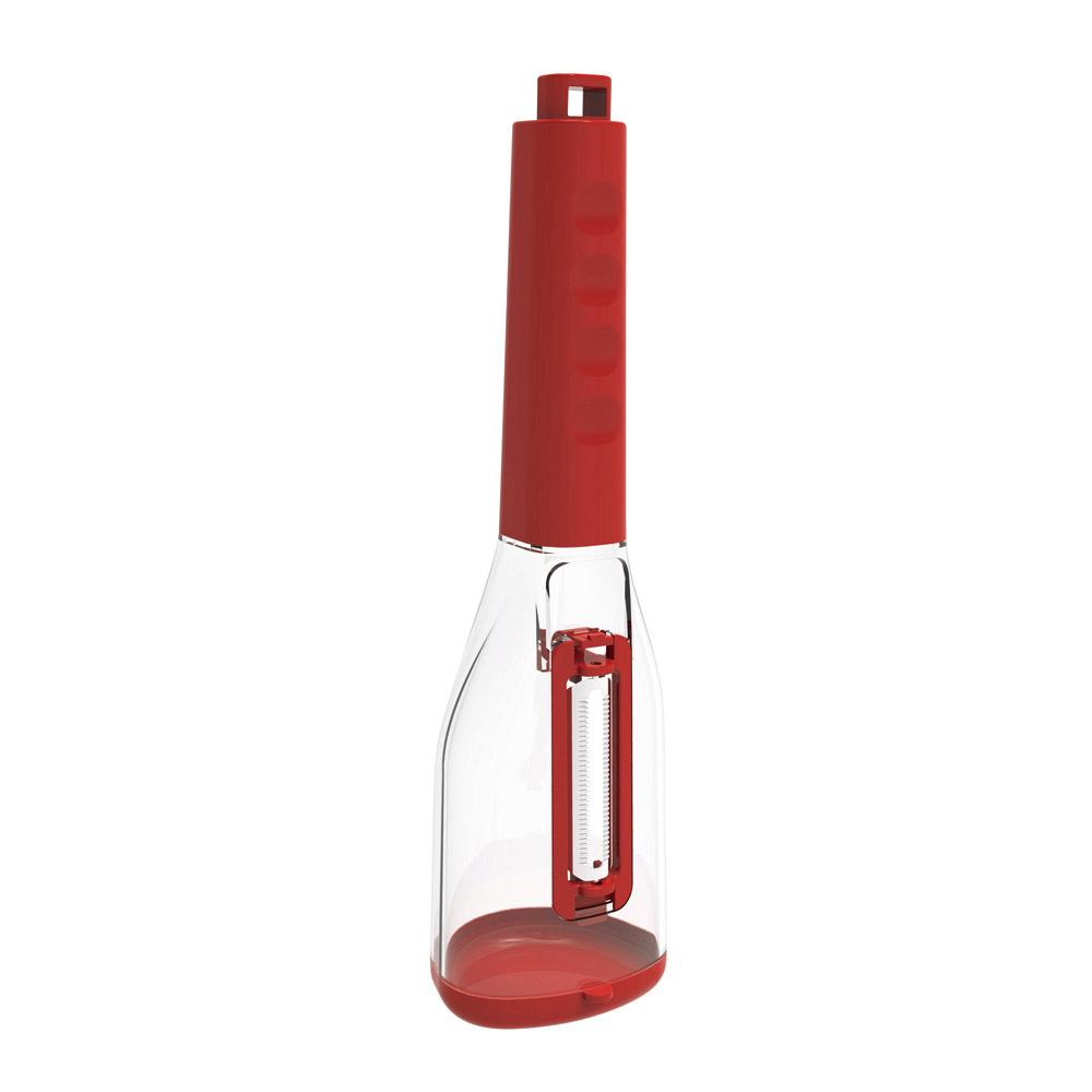 HomeCleanGoods™ PeelCatch Storage Cup Vegetable Peeler