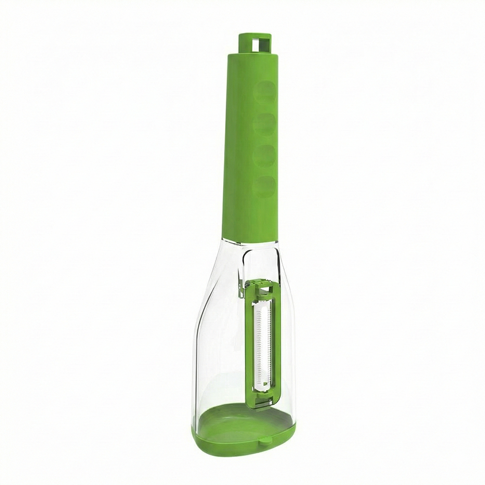HomeCleanGoods™ PeelCatch Storage Cup Vegetable Peeler