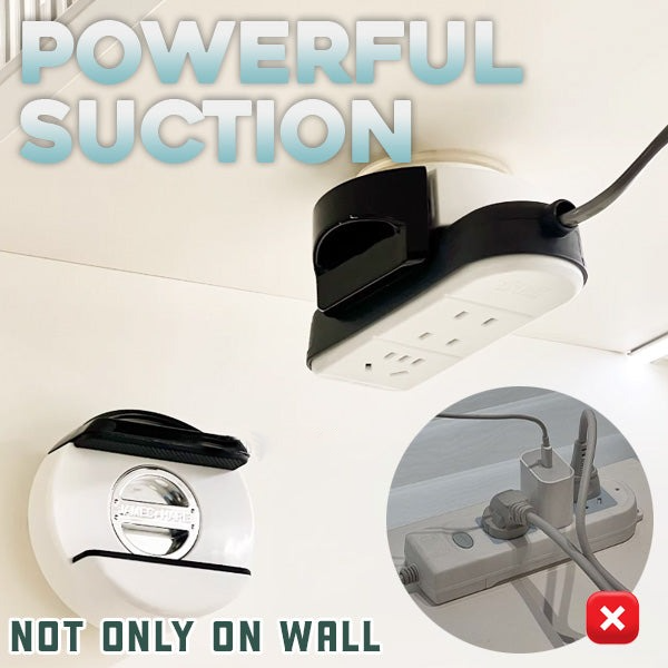 HomeCleanGoods™ Powerful Suction Rotatable Socket Organizer