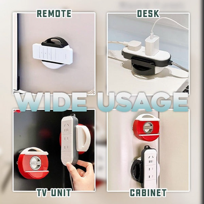 HomeCleanGoods™ Powerful Suction Rotatable Socket Organizer