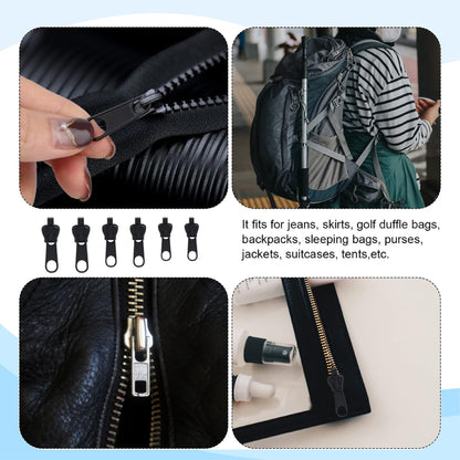 HomeCleanGoods™ QuickSnap Clip-On Zipper Pull