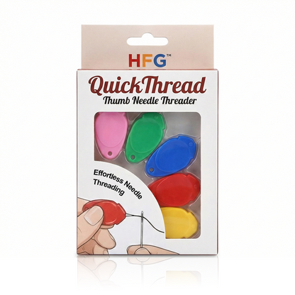👍 HomeCleanGoods™ QuickThread Thumb Needle Threader