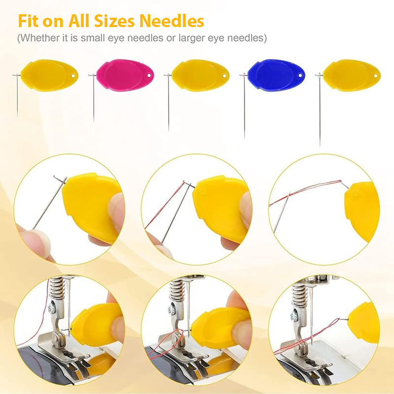 👍 HomeCleanGoods™ QuickThread Thumb Needle Threader