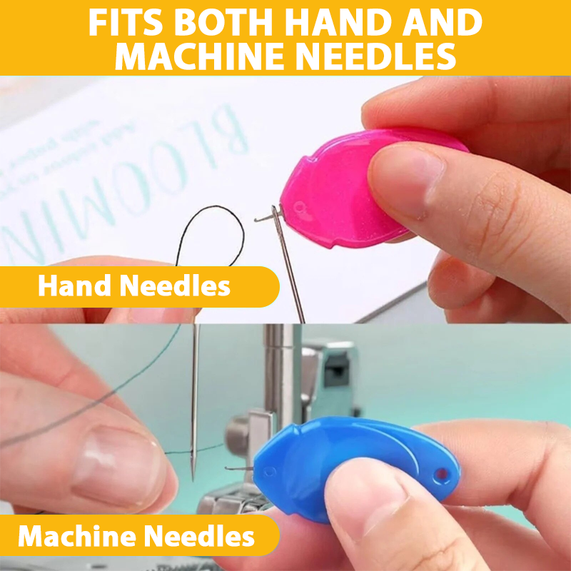 👍 HomeCleanGoods™ QuickThread Thumb Needle Threader