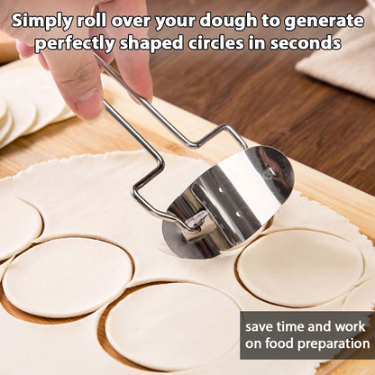 HomeCleanGoods™ RollCut Stainless Pastry Cutter