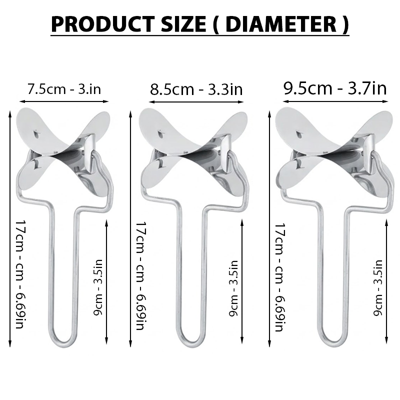 HomeCleanGoods™ RollCut Stainless Pastry Cutter