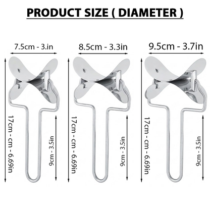 HomeCleanGoods™ RollCut Stainless Pastry Cutter