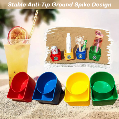 HomeCleanGoods™ SandHold Beach Cup Organizer