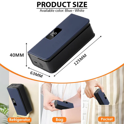 HomeCleanGoods™ SealPro Digital Bag Sealer & Cutter