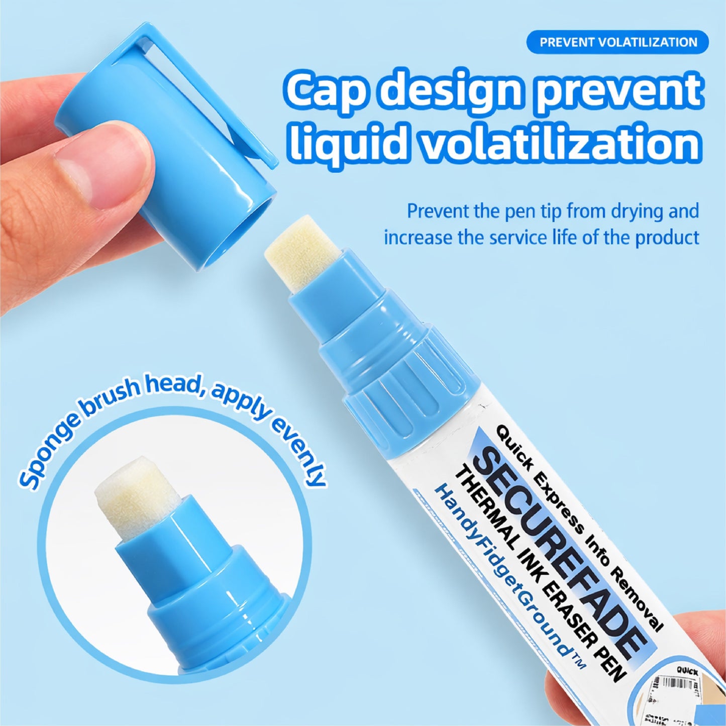 HomeCleanGoods™ SecureFade Thermal Ink Eraser Pen