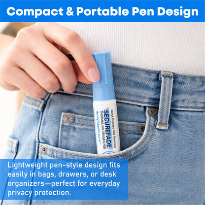 HomeCleanGoods™ SecureFade Thermal Ink Eraser Pen