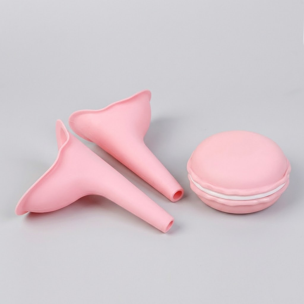 1 Set (2Pcs Urine Cups & 1Pc Box)