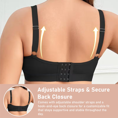 HomeCleanGoods™ SilkCurve Casual Lift-Up Wireless Bra