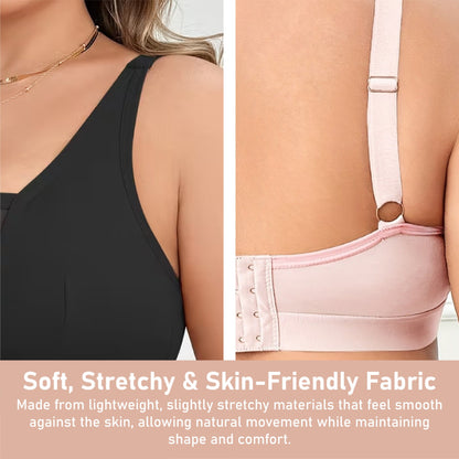 HomeCleanGoods™ SilkCurve Casual Lift-Up Wireless Bra