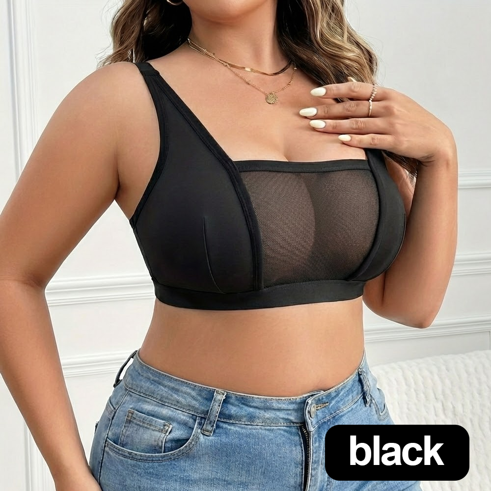 HomeCleanGoods™ SilkCurve Casual Lift-Up Wireless Bra