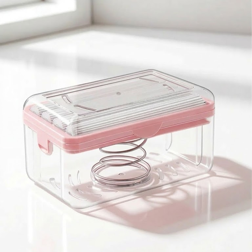 HomeCleanGoods™ SmartFoam Soap Roller Draining Holder