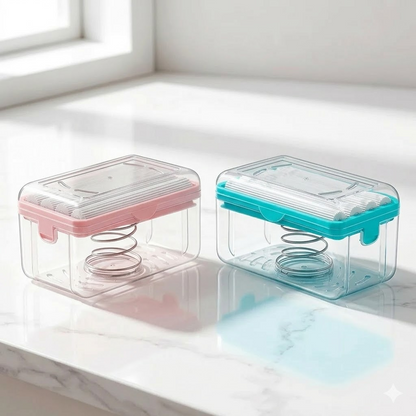 HomeCleanGoods™ SmartFoam Soap Roller Draining Holder