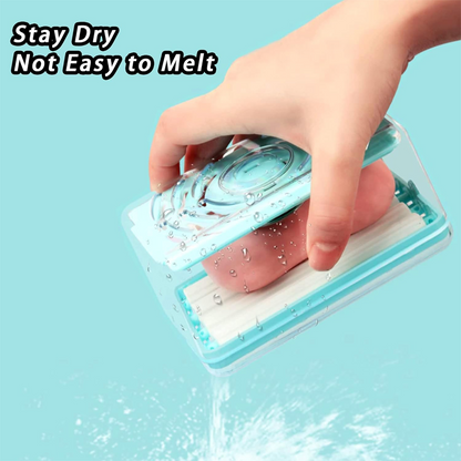 HomeCleanGoods™ SmartFoam Soap Roller Draining Holder