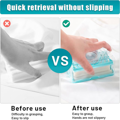 HomeCleanGoods™ SmartFoam Soap Roller Draining Holder