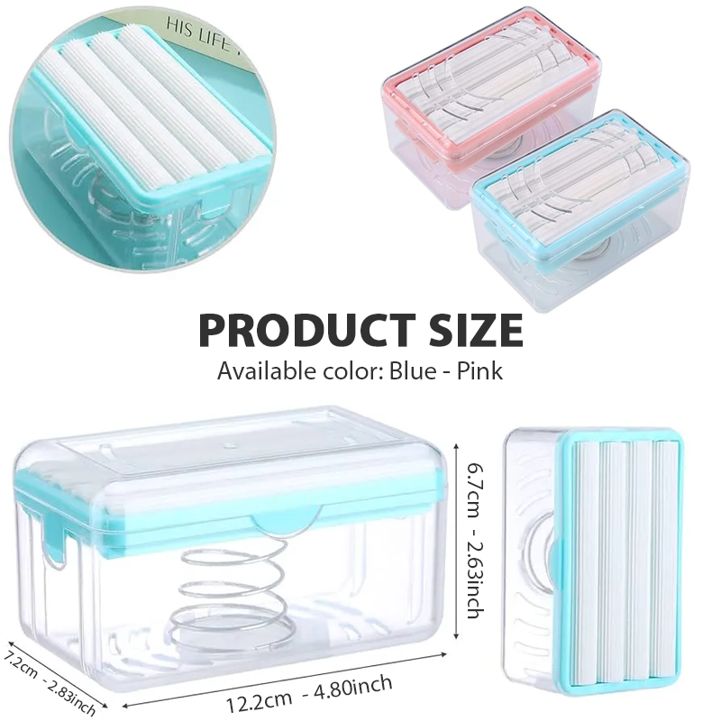 HomeCleanGoods™ SmartFoam Soap Roller Draining Holder