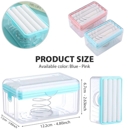HomeCleanGoods™ SmartFoam Soap Roller Draining Holder