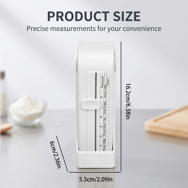 HomeCleanGoods™ SmartSlice Adjustable Butter Cutter Box