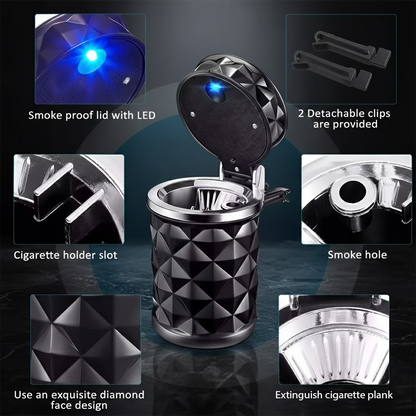 HomeCleanGoods™ Smoke and Odor Eliminating Ashtray