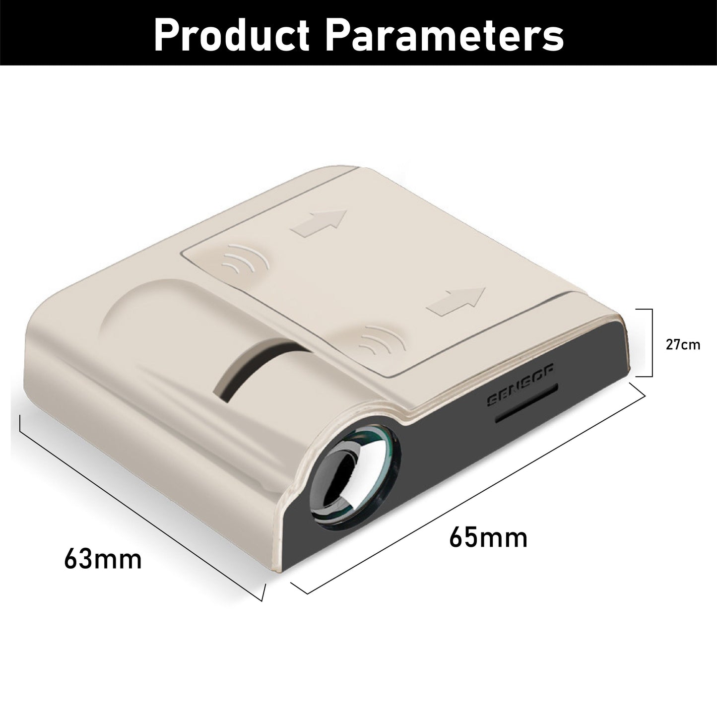 HomeCleanGoods™ StarWave Mini Galaxy Projector Lamp