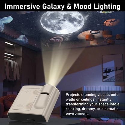 HomeCleanGoods™ StarWave Mini Galaxy Projector Lamp