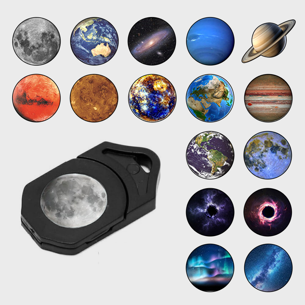 HomeCleanGoods™ StarWave Mini Galaxy Projector Lamp