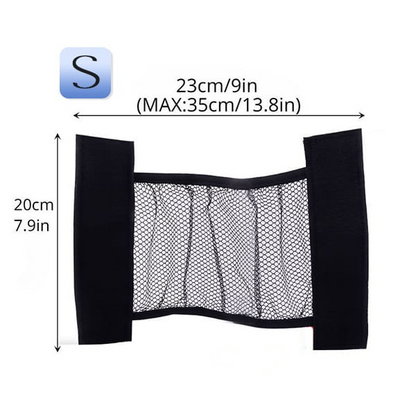 HomeCleanGoods™ Stick-On Universal Car Trunk Organizer Net