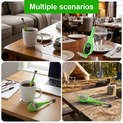HomeCleanGoods™ StirPress 3-In-1 Tea & Coffee Infuser Spoon