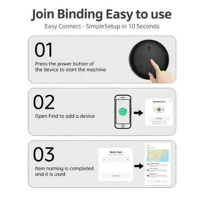 HomeCleanGoods™ TrackMate Magnetic Mini GPS Finder
