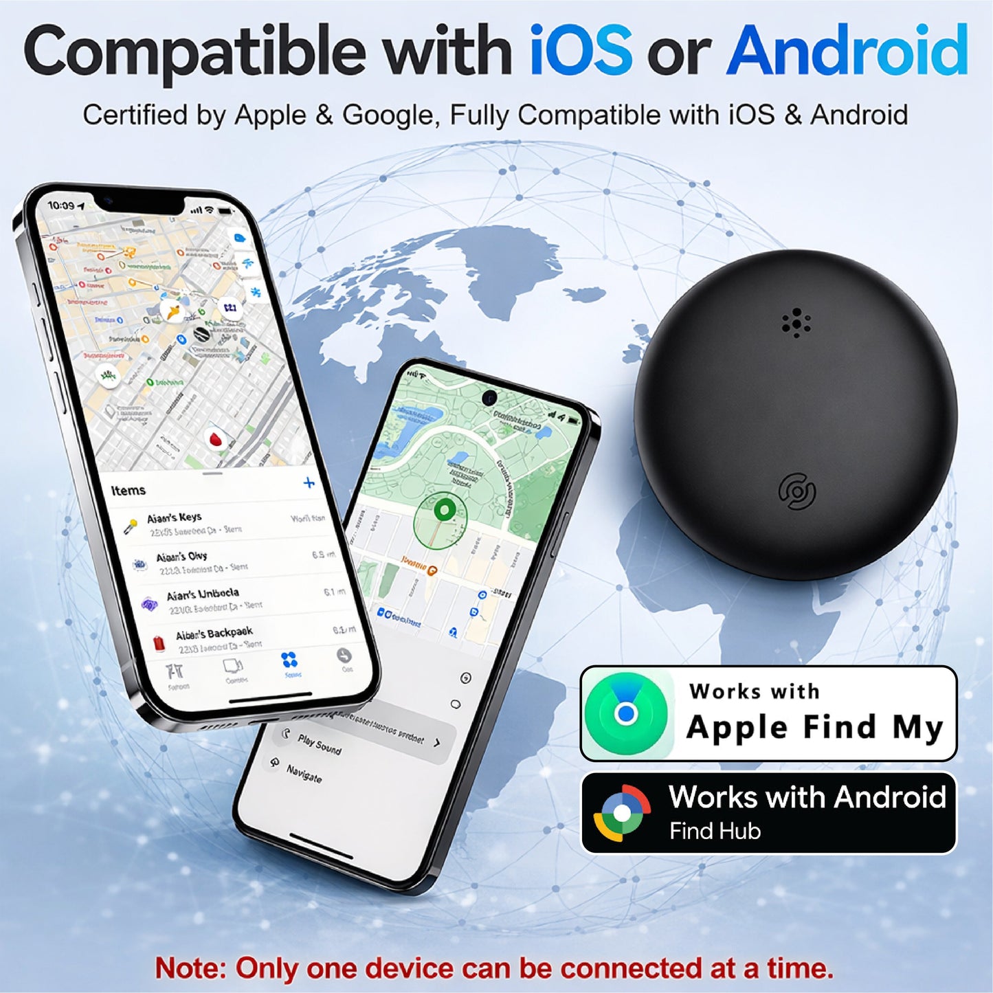 HomeCleanGoods™ TrackMate Magnetic Mini GPS Finder