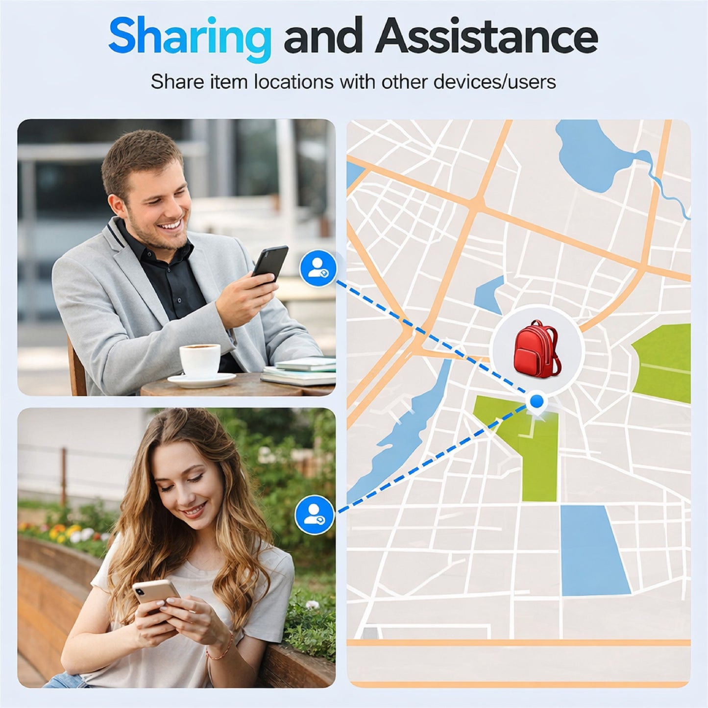 HomeCleanGoods™ TrackMate Magnetic Mini GPS Finder