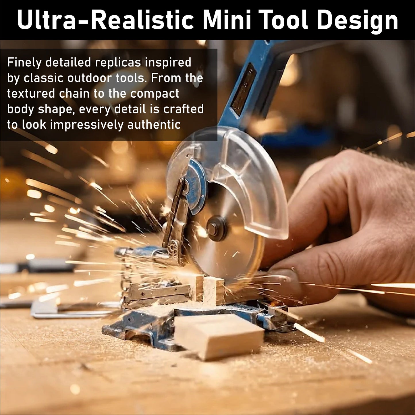 HomeCleanGoods™ TrailMini Creative 3D Tool Keychain