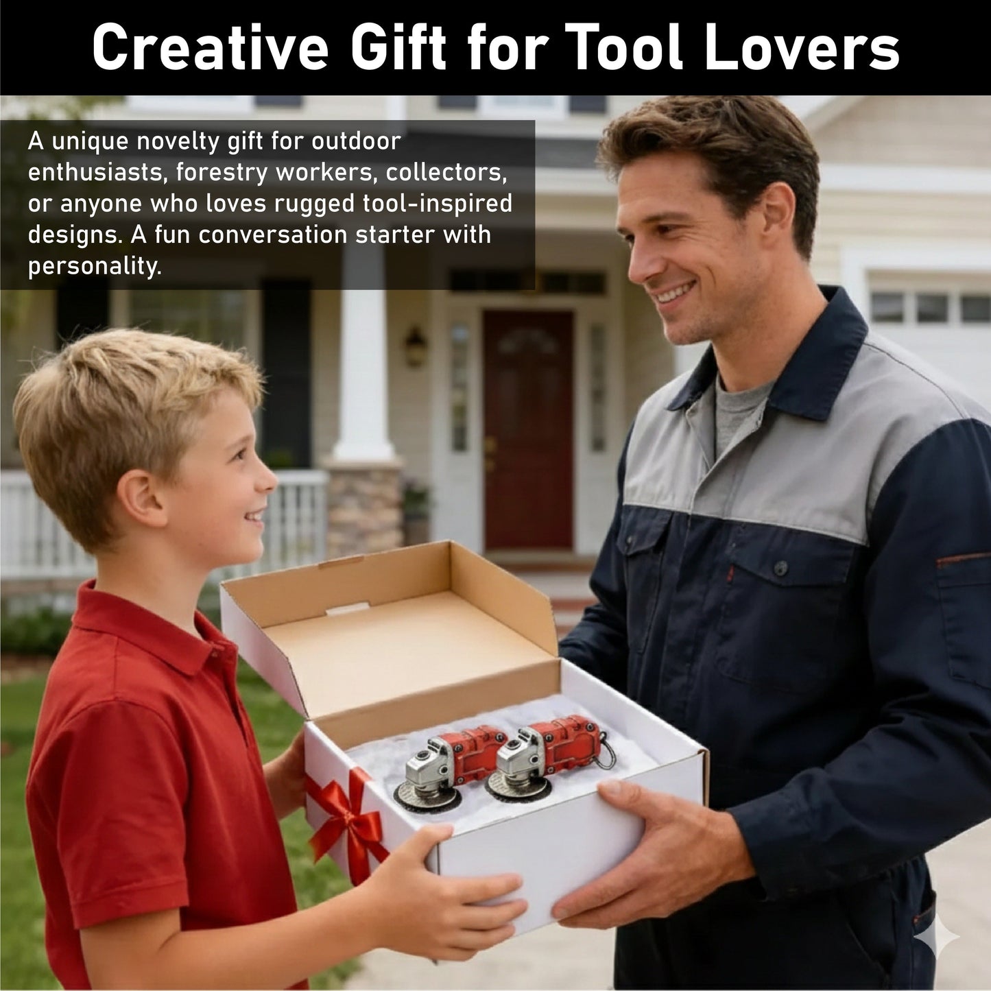 HomeCleanGoods™ TrailMini Creative 3D Tool Keychain
