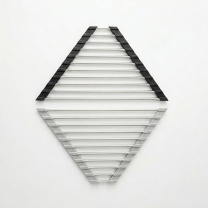 HomeCleanGoods™ TriCorner Foldable Sink Drying Rack