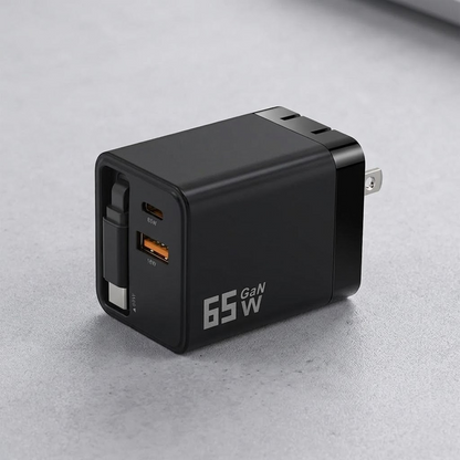 HomeCleanGoods™ TurboCharge 65W GaN Power Charger