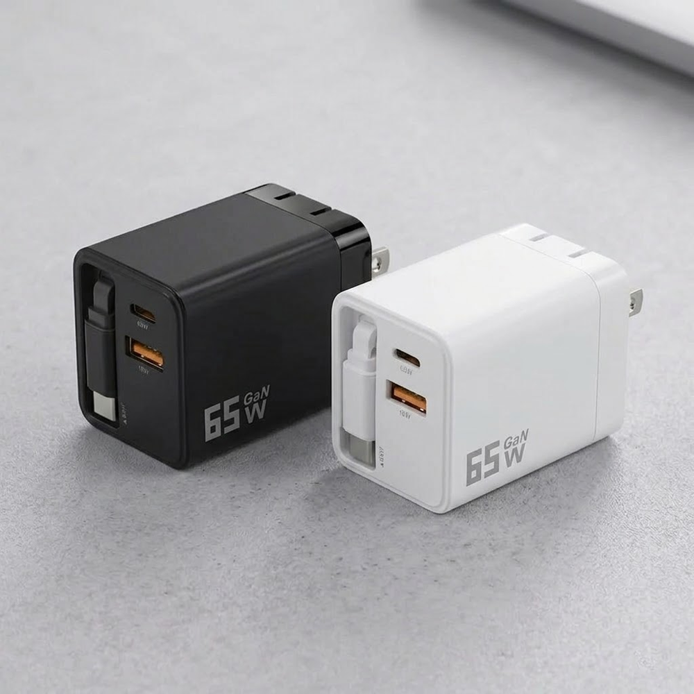 HomeCleanGoods™ TurboCharge 65W GaN Power Charger