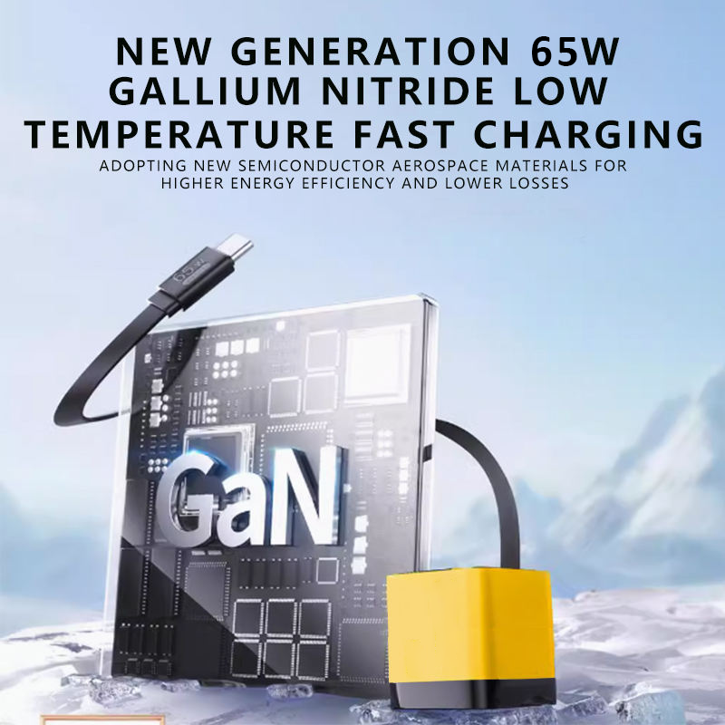 HomeCleanGoods™ TurboCharge 65W GaN Power Charger