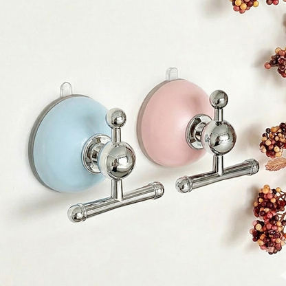 HomeCleanGoods™ TwistSeal No-Drill Suction Cup Hook