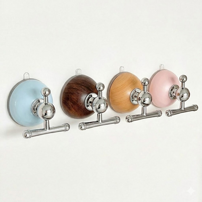 HomeCleanGoods™ TwistSeal No-Drill Suction Cup Hook