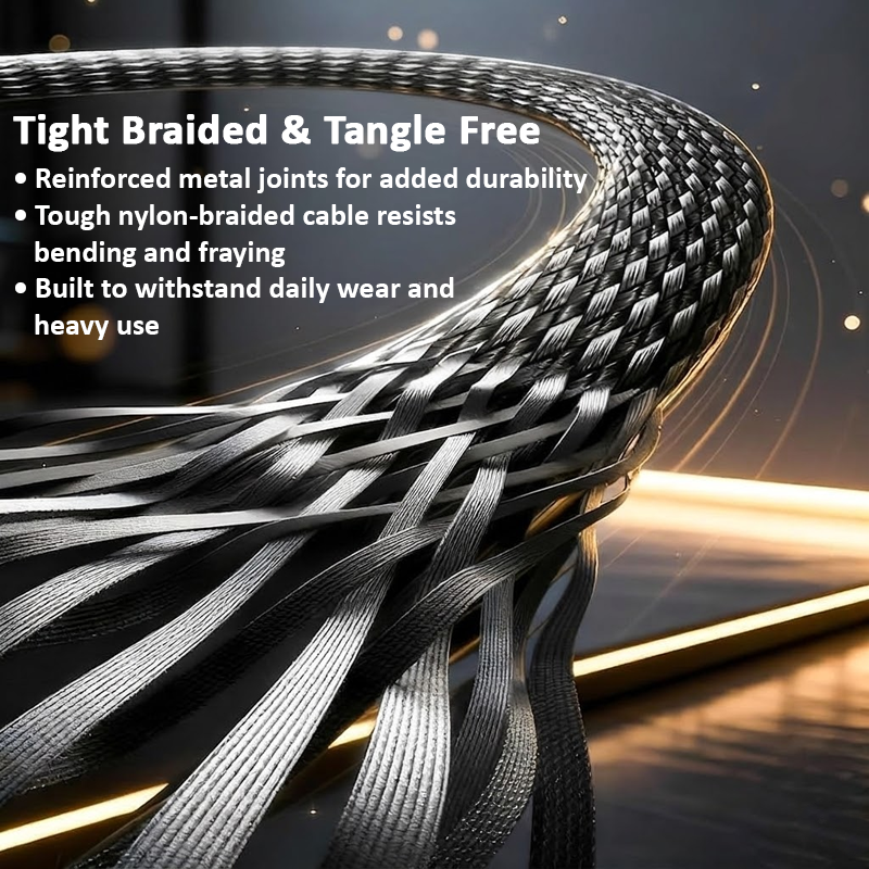 HomeCleanGoods™ VoltFlex 240W Foldable Phone Stand Cable