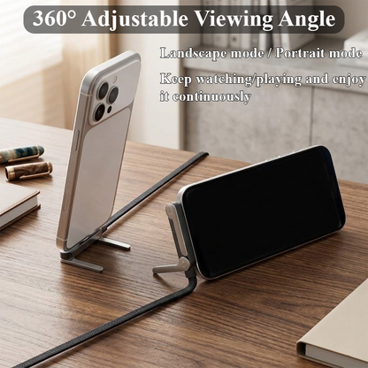 HomeCleanGoods™ VoltFlex 240W Foldable Phone Stand Cable