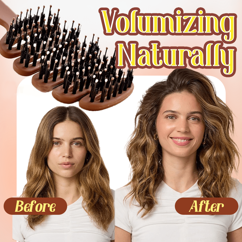 HomeCleanGoods™ Volume+ Bristle Hair Brush